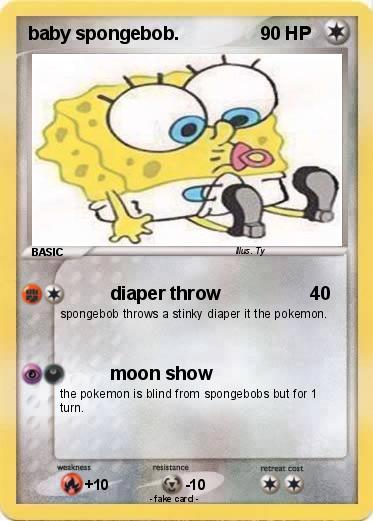 Pokemon baby spongebob.