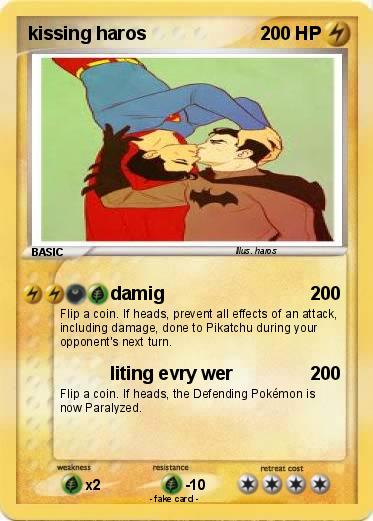 Pokemon kissing haros