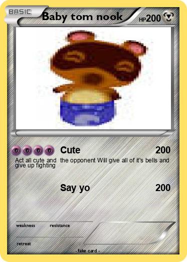 Pokemon Baby tom nook