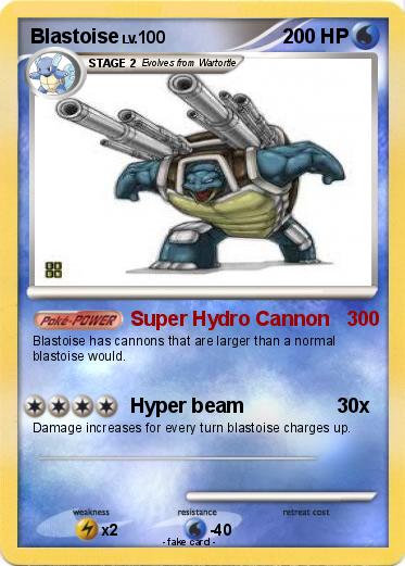 Pokemon Blastoise