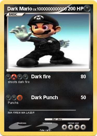 Pokemon Dark Mario