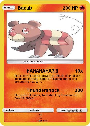 Pokemon Bacub