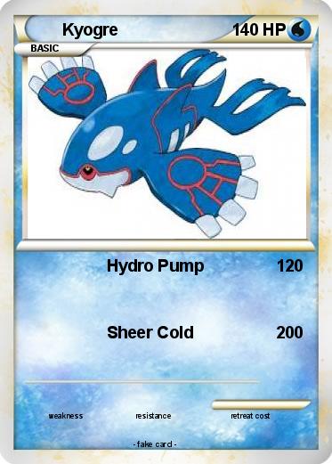 Pokemon Kyogre