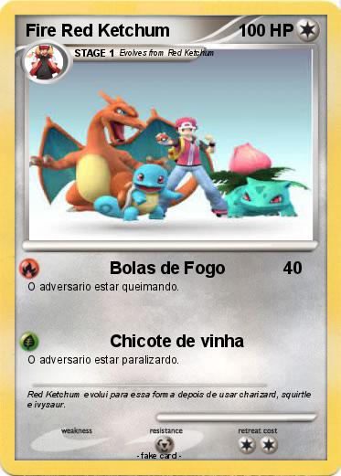 Pokemon Fire Red Ketchum