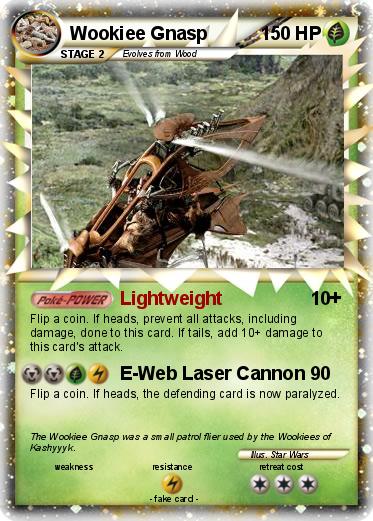 Pokemon Wookiee Gnasp