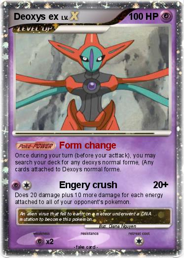 Pokemon Deoxys ex