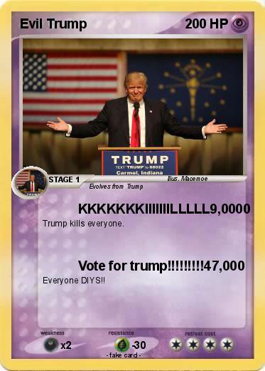 Pokemon Evil Trump