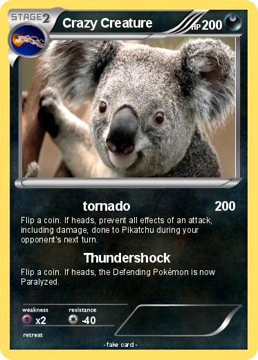 Pokemon Crazy Creature