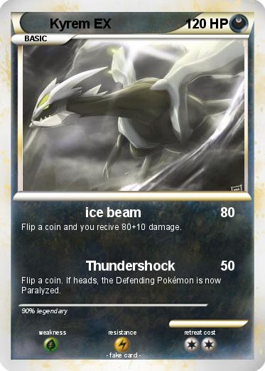 Pokemon Kyrem EX