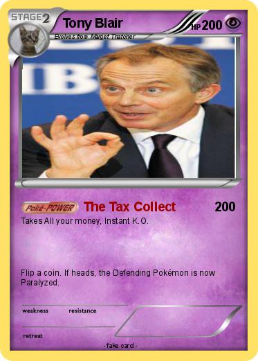 Pokemon Tony Blair