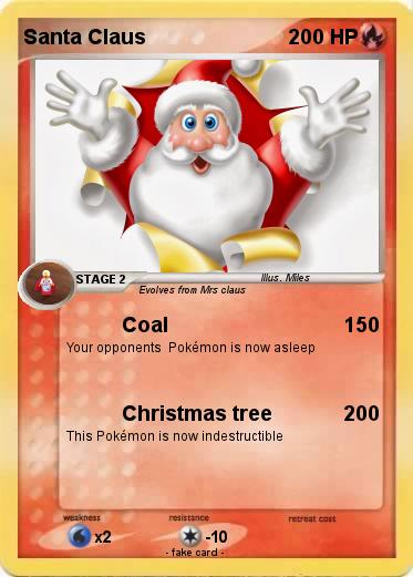 Pokemon Santa Claus