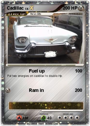 Pokemon Cadillac