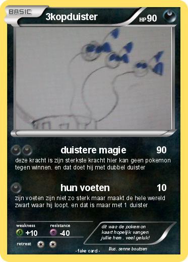 Pokemon 3kopduister