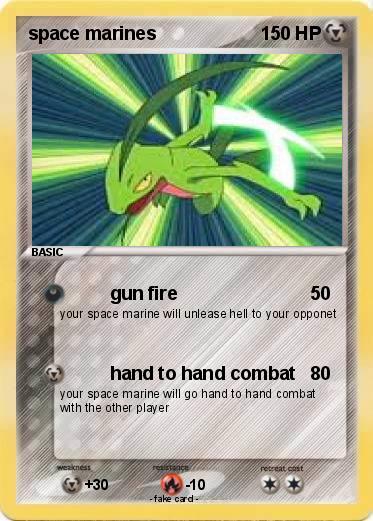 Pokemon space marines