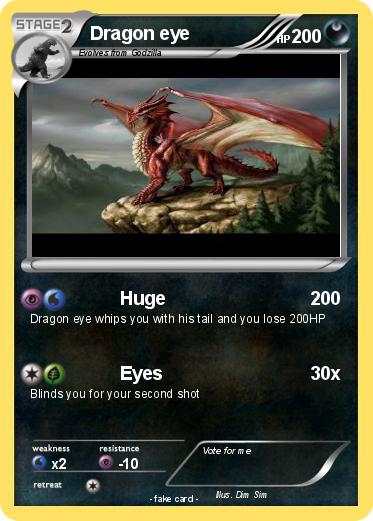 Pokemon Dragon eye