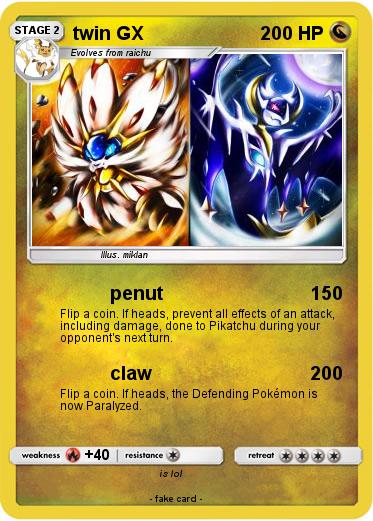Pokemon twin GX