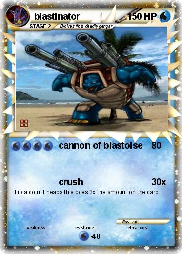 Pokemon blastinator