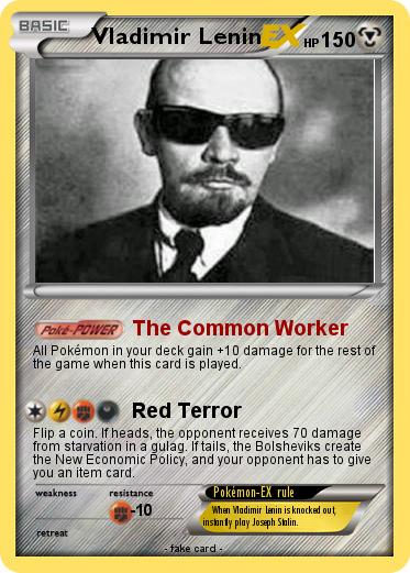 Pokemon Vladimir Lenin