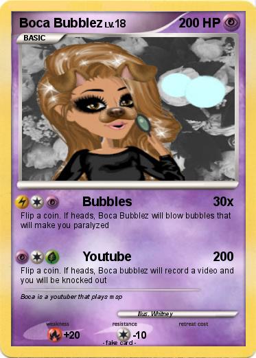 Pokemon Boca Bubblez