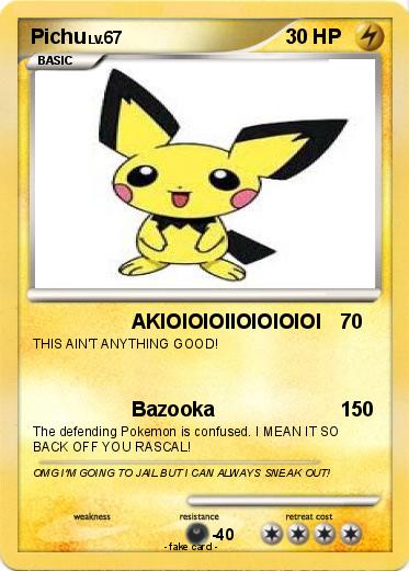 Pokemon Pichu
