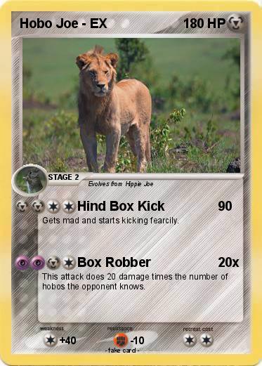 Pokemon Hobo Joe - EX