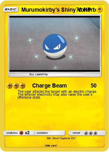 Pokemon Murumokirby's Shiny Voltorb