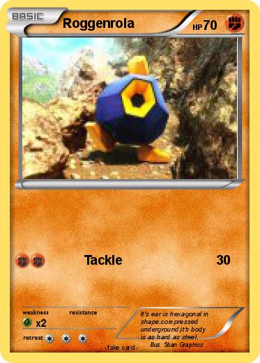 Pokemon Roggenrola