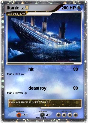 Pokemon titanic