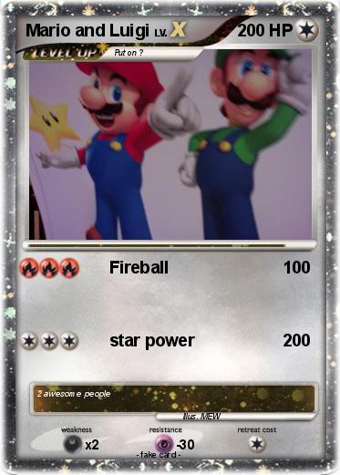 Pokemon Mario and Luigi
