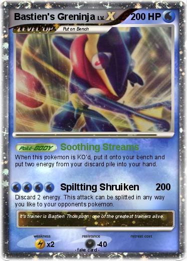 Pokemon Bastien's Greninja