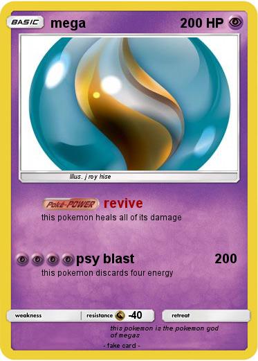 Pokemon mega