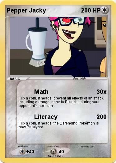 Pokemon Pepper Jacky