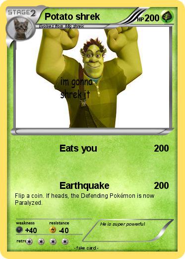 Pokemon Potato shrek