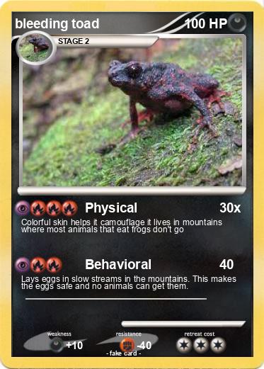 Pokemon bleeding toad