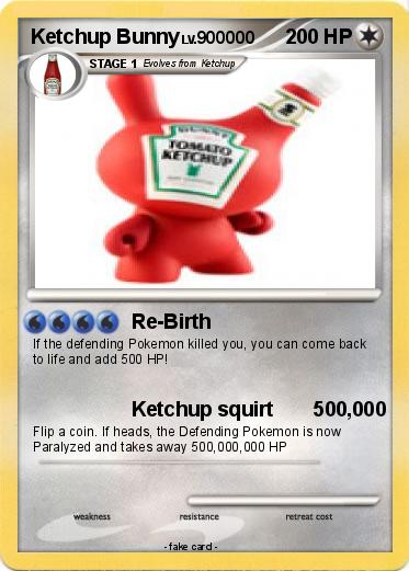 Pokemon Ketchup Bunny