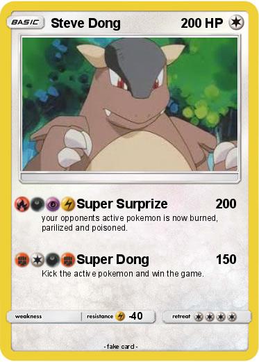Pokemon Steve Dong