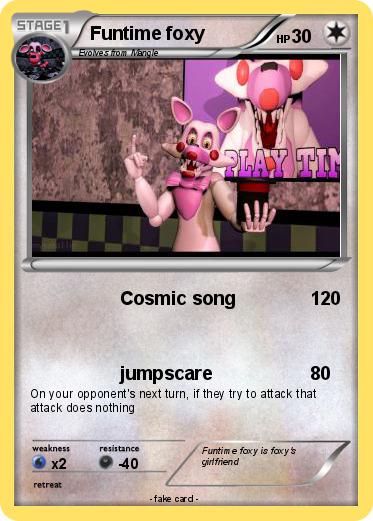 Pokemon Funtime foxy