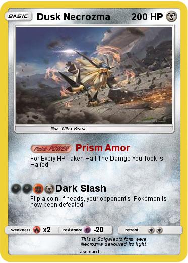 Pokemon Dusk Necrozma
