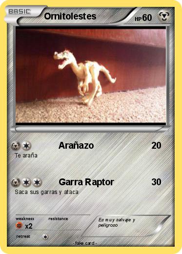 Pokemon Ornitolestes