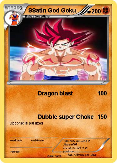 Pokemon SSatin God Goku