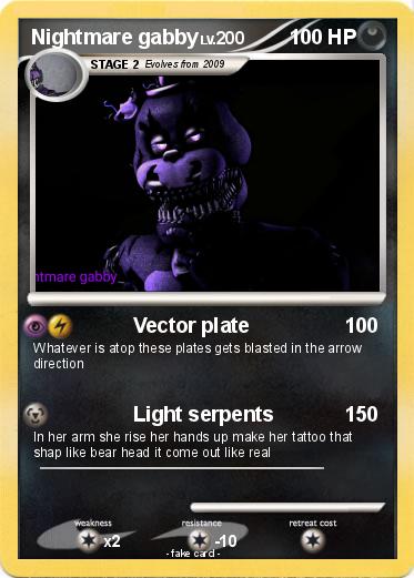 Pokemon Nightmare gabby