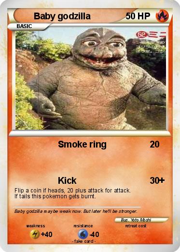 Pokemon Baby godzilla