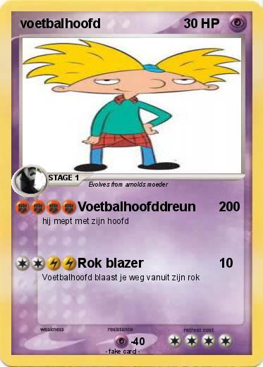 Pokemon voetbalhoofd