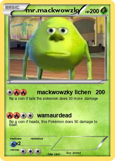 Pokemon mr.mackwowzky