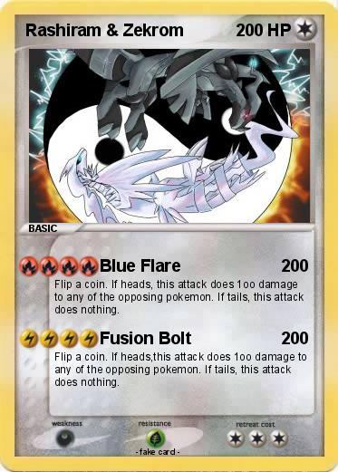 Pokemon Rashiram & Zekrom