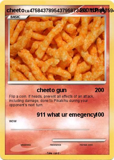 Pokemon cheeto