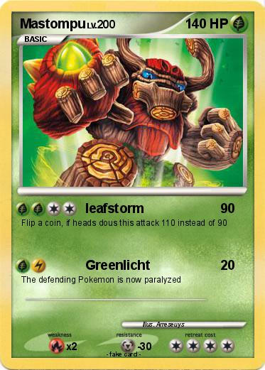 Pokemon Mastompu