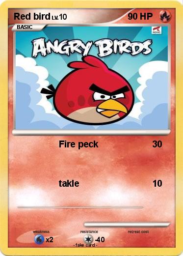 Pokemon Red bird