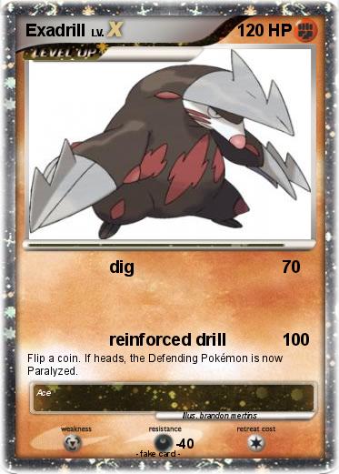 Pokemon Exadrill