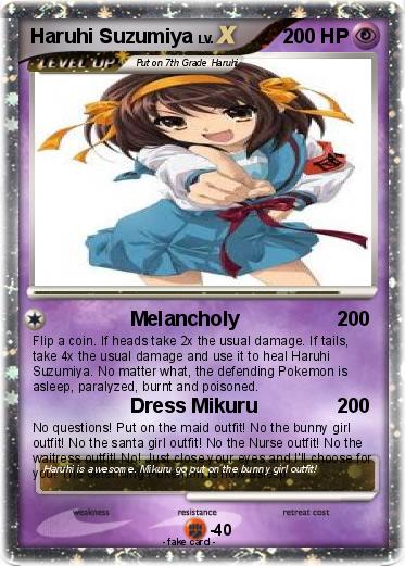 Pokemon Haruhi Suzumiya